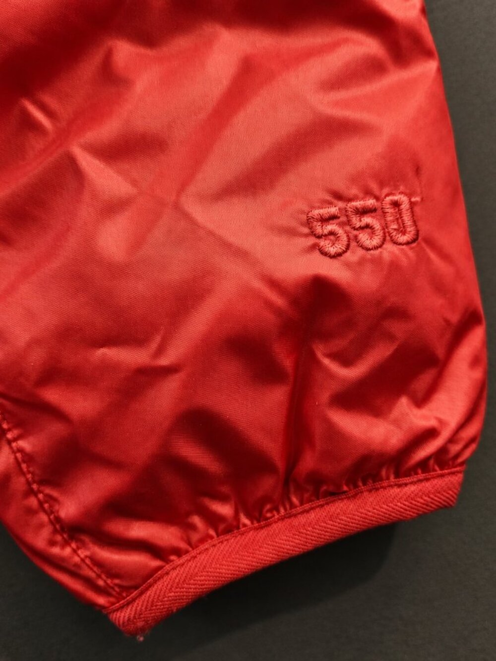 The North Face Women's 550 Goose Down Red Puffer Jacket L - Picture 5 of 10